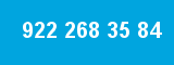922 268 35 84 922 268 35 84